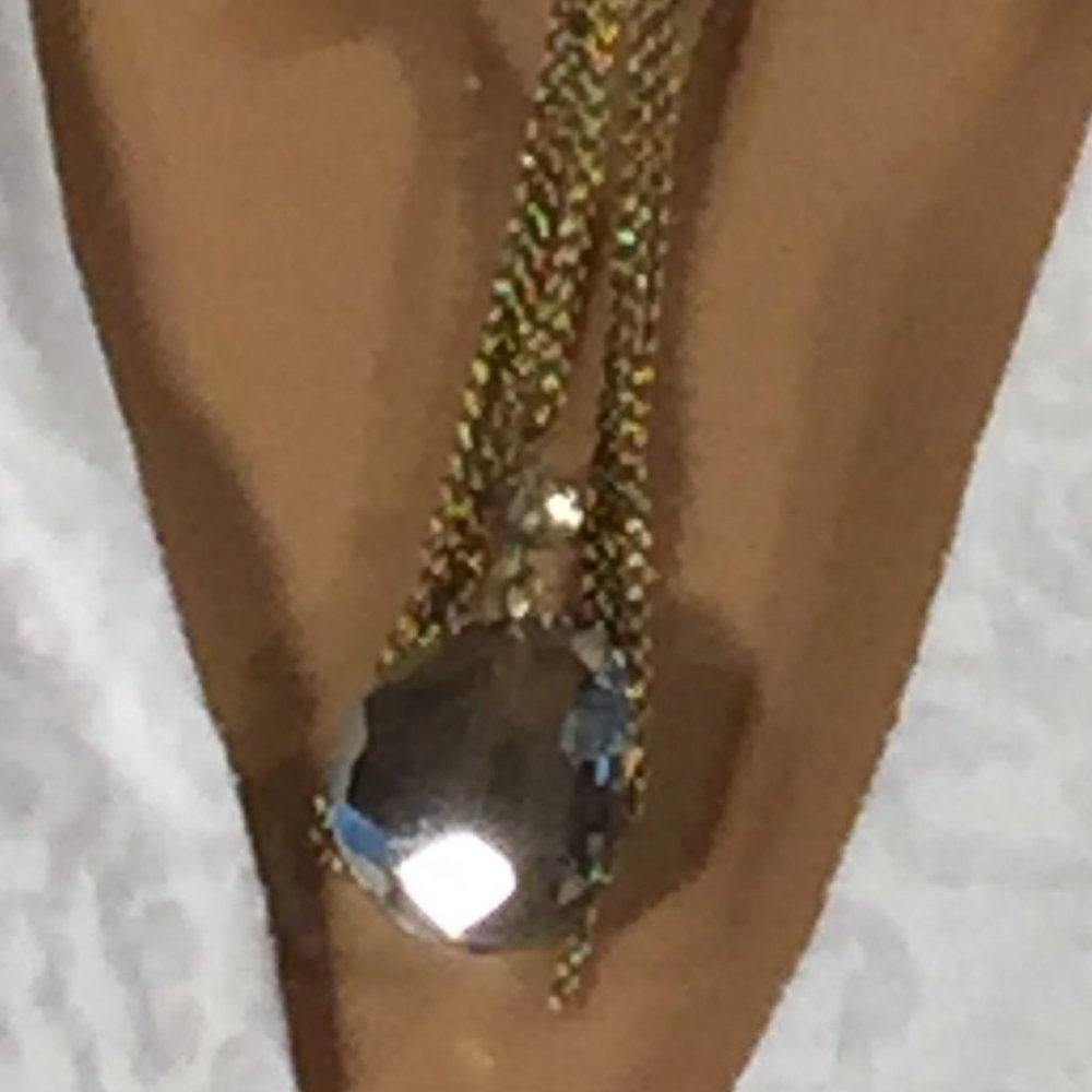 Vintage Pendant with Smokey Stone